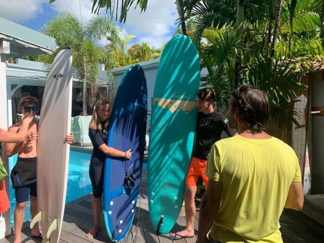 Surf Camp Kokoplaj, A 150M De La Plage Et Du Spot De Surf Sainte-Anne  Eksteriør bilde